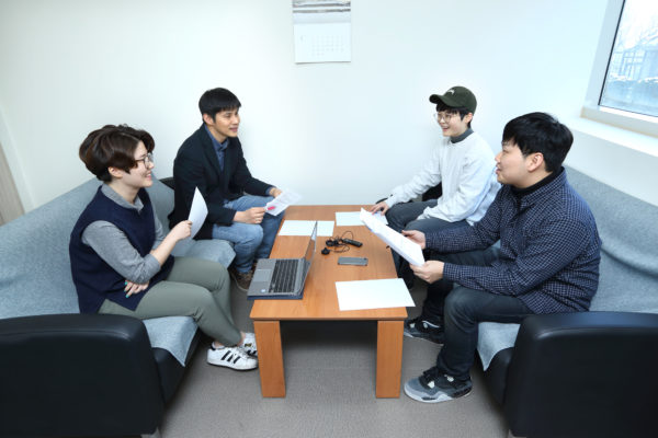 왼쪽부터 이지원, 천웅소, 우지수, 이진혁. ©이영균
